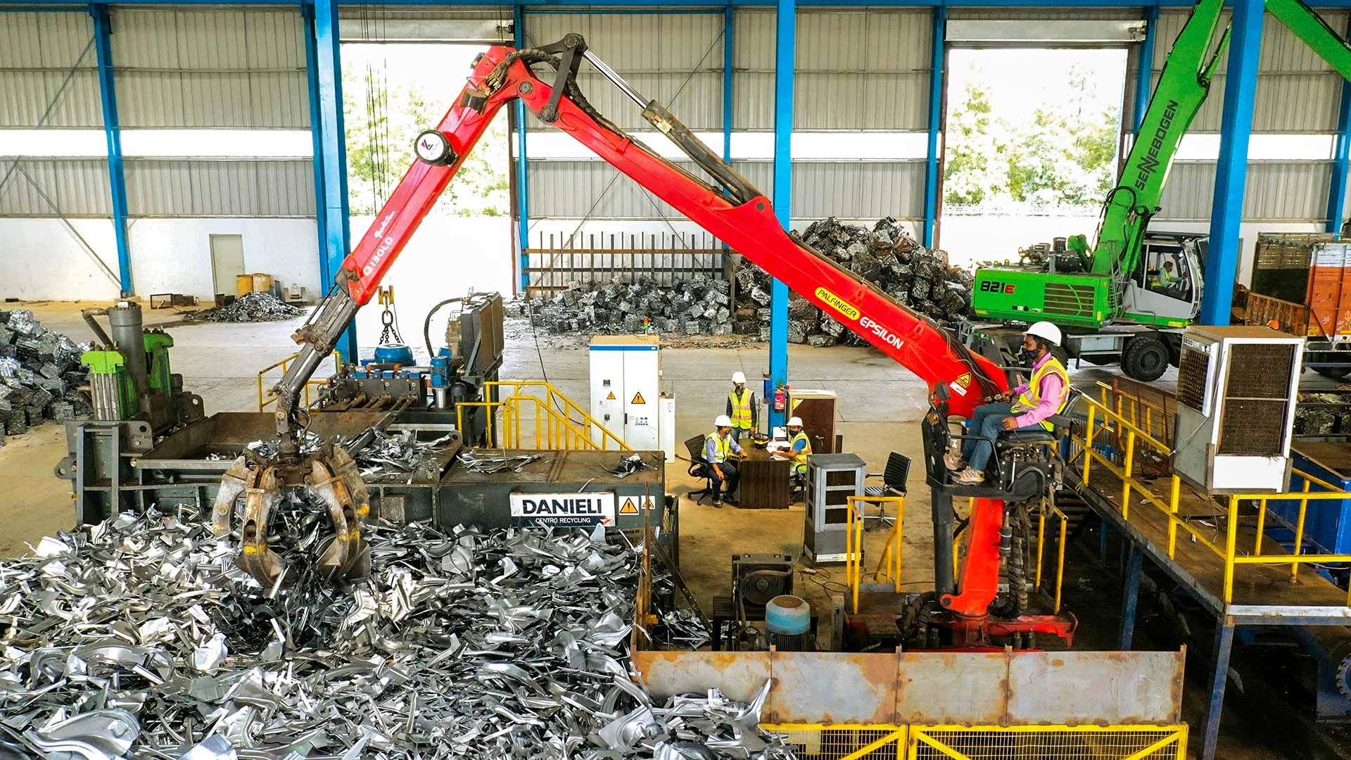 Ferrous Metal Scrap Trading Yard Bangalore