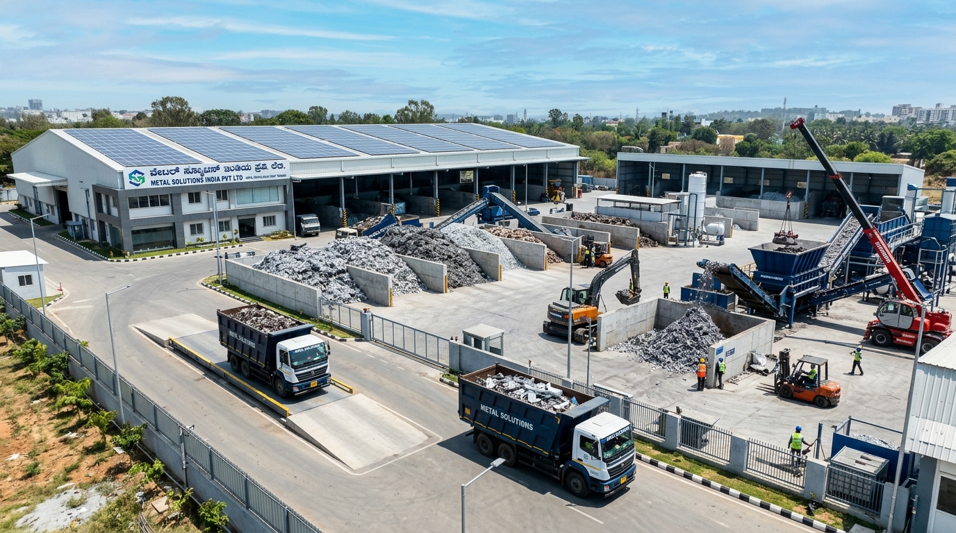 Industrial Metal Recycling Facility Bangalore