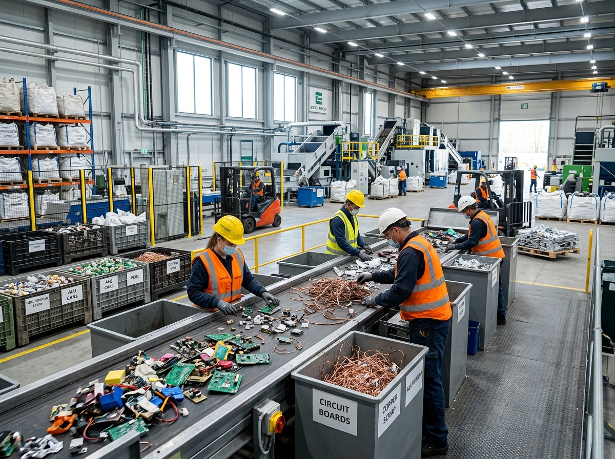 Metal Scrap Recycling Plant Bangalore